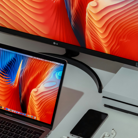RDCグラフェンとRDC CNTのディスプレイでの用途で使用イメージ