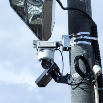 積雪センサーの設置例