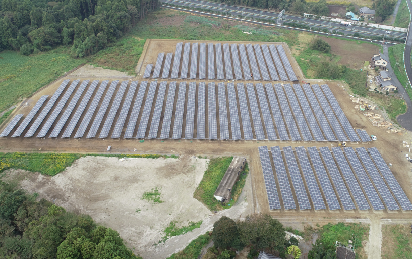 茨城県水戸市メガソーラー施設2