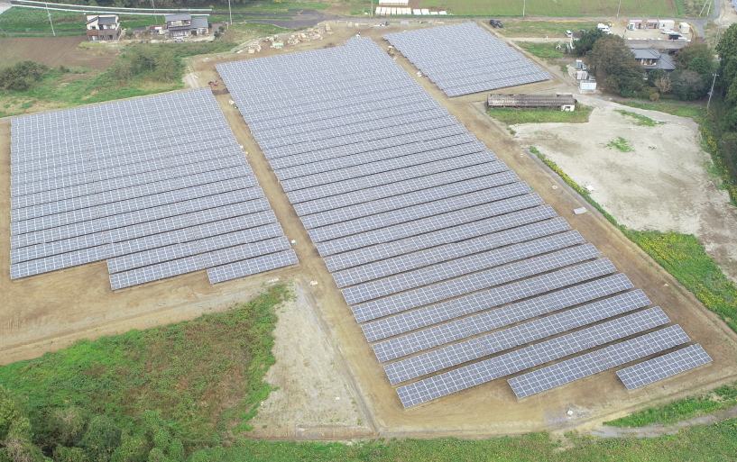 茨城県水戸市メガソーラー施設3