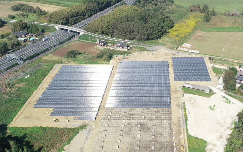 茨城県水戸市メガソーラー施設4
