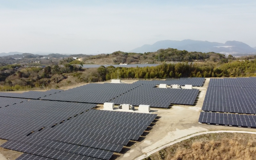 福岡県田川郡メガソーラー施設4