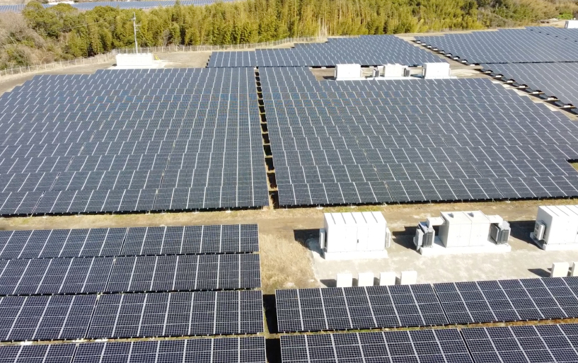 福岡県田川郡メガソーラー施設5